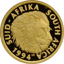 1994 1oz Natura Gold Coin Lion