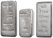 Second Hand 1kg Silver Bar