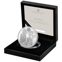 2024 1oz Han Solo & Chewbacca Boxed Star Wars Proof Silver Coin Boxed