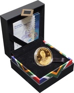 2013 Protea 1oz Proof Gold Coin Nelson Mandela Boxed