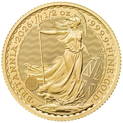 2026 1/2oz Gold Britannia Coin