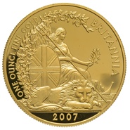 2007 One Ounce Proof Britannia Gold Coin