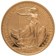 1988 Proof 1/2oz Gold Britannia Coin