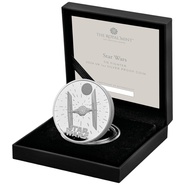 2024 1oz TIE Fighter Star Wars Proof Silver Coin Boxed
