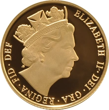 2016 Proof Gold Sovereign Butler Effigy Boxed