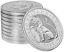 2025 The British Lion 1oz Silver Coin