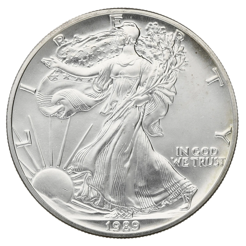 1989 American Silver Eagle Coin 1oz - From £92.60 | BullionByPost