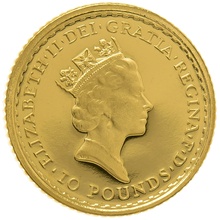 1992 Proof 1/10oz Gold Britannia Coin