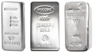 1kg Silver Bar Grade B