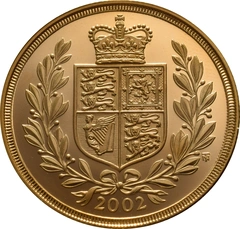 2002 Proof £2 Coin Gold Double Sovereign