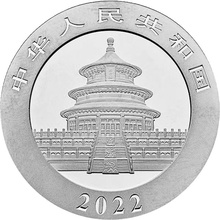 2022 30g Chinese Panda Silver Coin