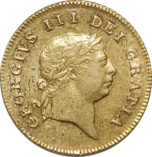 1806 Gold Half Guinea Coin George III