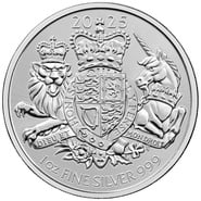 2025 Royal Arms Silver Coin 1oz