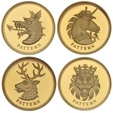 £1 One Pound Proof Gold Coin - Pattern