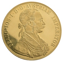 1915 Austrian 4 Ducat Gold Coin