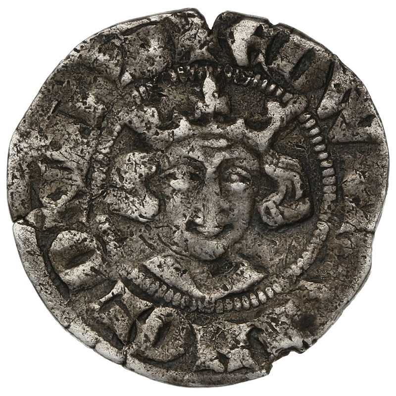 1307-1327 Edward II Silver Penny Hammered Bury St Edmunds