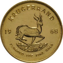 1968 Krugerrand Gold Coin 1oz