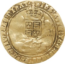 Gold Half Sovereign Henry VIII Fine