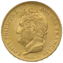 French 40 Francs Gold Coin