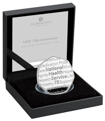 2023 Proof 50p Silver Coin 75 Years of the NHS Boxed