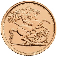 Gold Half Sovereign King Charles III
