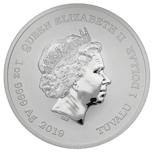 2019 Captain America Silver Coin 1oz