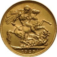 1925 Gold Sovereign Coin George V Sydney