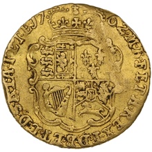 1762 Quarter Guinea Gold Coin