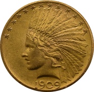 American Eagle Gold Coin $10 Indian Head