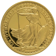 2002 Proof 1/2oz Gold Britannia Coin