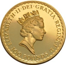 1987 Gold Britannia Coin 1oz