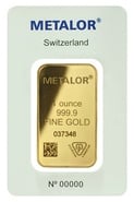 Metalor Gold Bars