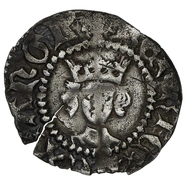 1422-1431 Silver Half Penny Coin Henry VI Hammered London