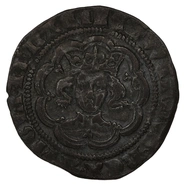 1351-1361 Edward III Silver Half Groat Twopence Hammered Pre Treaty