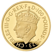 2023 1oz Gold Coronation of King Charles III Proof Coin Boxed