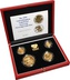 1995 Gold Proof Sovereign Four Coin Set Boxed