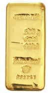 500g Gold Bar Metalor
