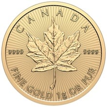 2025 MapleGram 25 x 1g Gold Coins