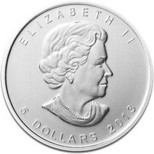 2013 Canadian Silver Maple Leaf Coin 1oz
