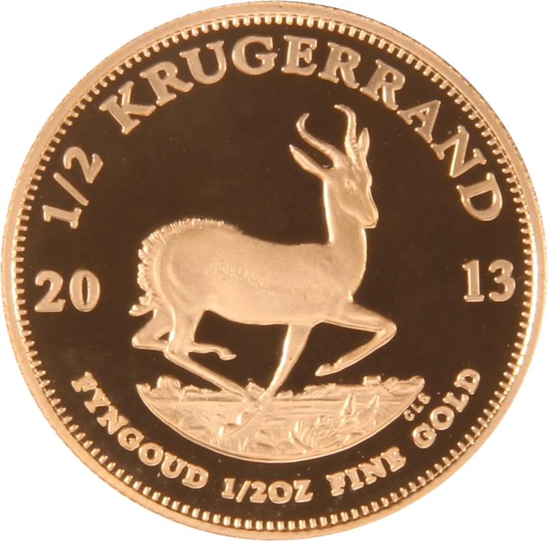 2013 Proof 1/2oz Krugerrand Gold Coin
