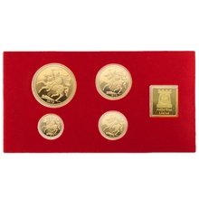 1979 Proof Isle of Man Gold Sovereign 4 Coin Set Boxed