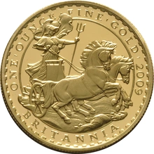 2009 Proof Gold Britannia 4 Coin Set Boxed