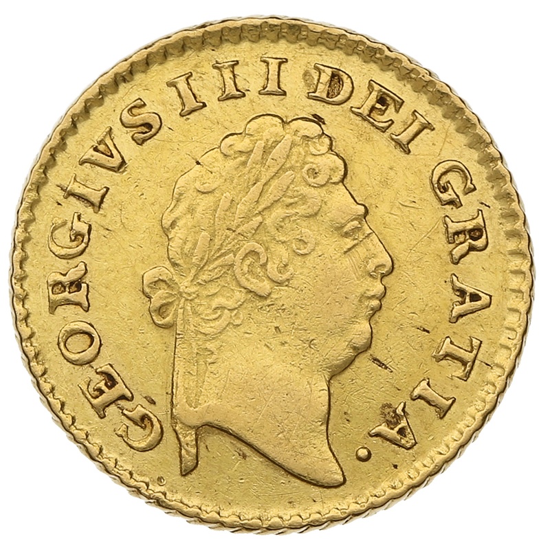 1800 1/3 Guinea Gold Coin George III