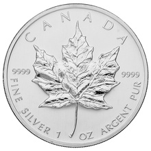2005 Canadian Silver Maple Leaf Coin 1oz