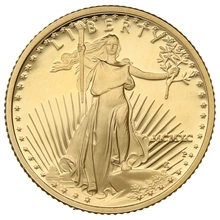 1990 Proof 1/10oz American Eagle Gold Coin Boxed