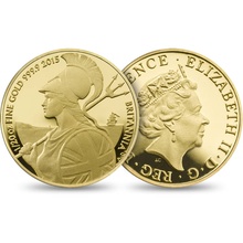 2015 Proof Britannia Gold 6-Coin Set Boxed