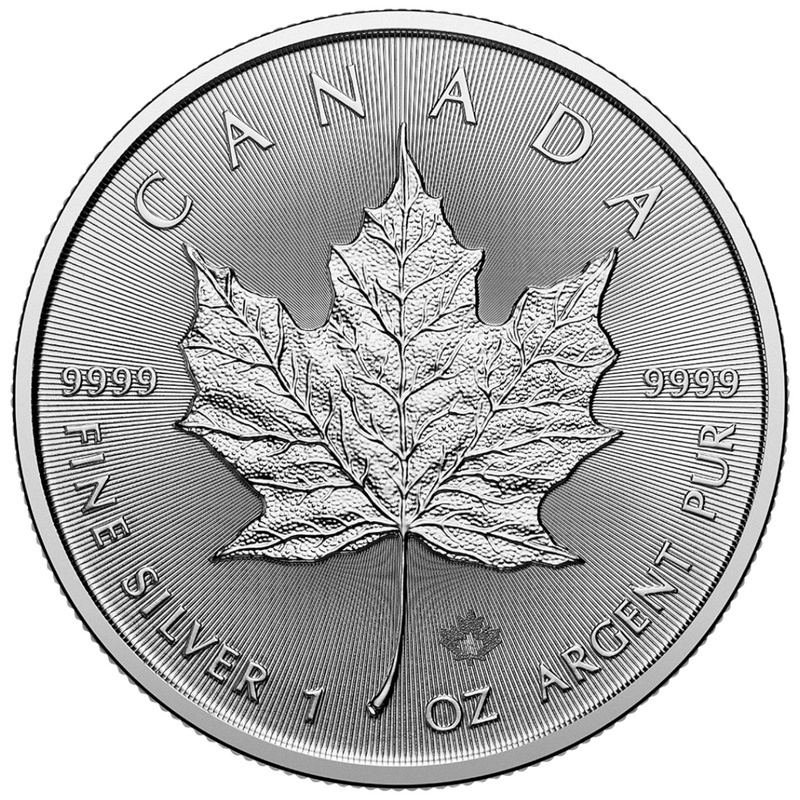 2025 Canadian Silver Maple Leaf Coin 1oz