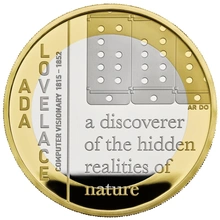 2023 £2 Proof Ada Lovelace Silver Coin Boxed
