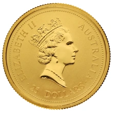1994 1/4oz Australian Kangaroo Gold Nugget Coin