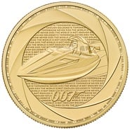 2025 Six Decades of 007, Bond of the 1990s 1oz Gold Coin
